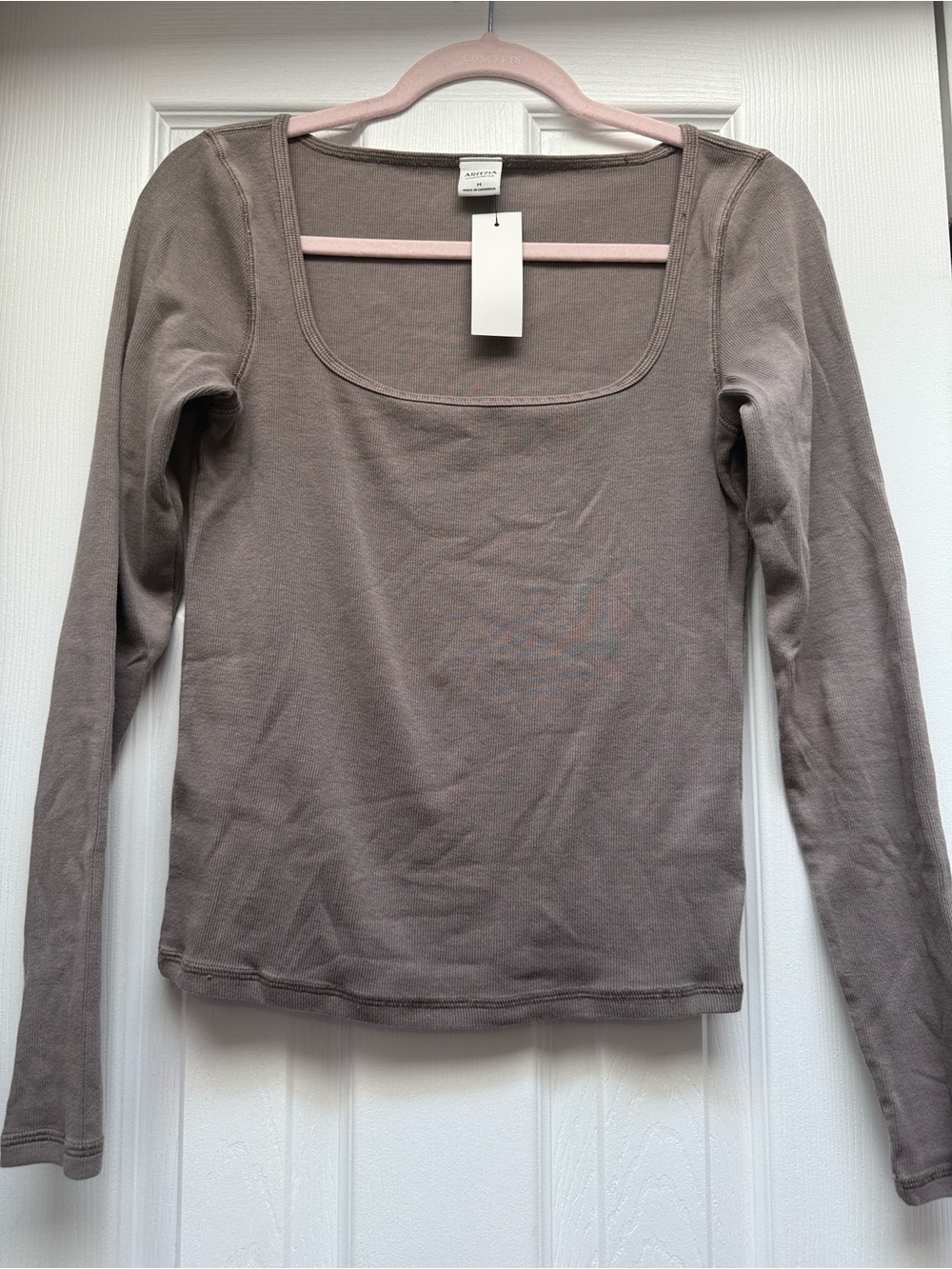 Aritzia Homestretch Ribbed Long Sleeve